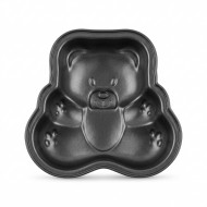 Forma ursulet teflonata 11 cm pentru prajituri briose copii copt cuptor Adison